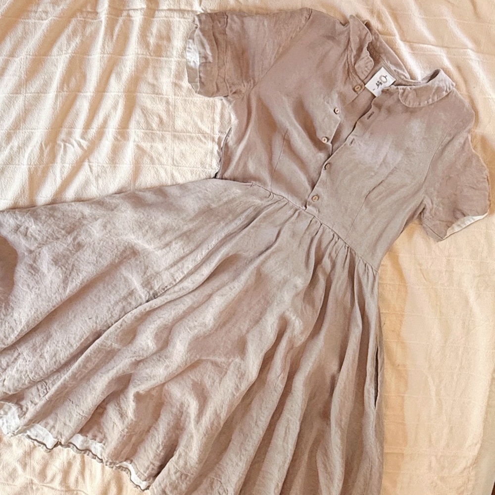 Son de Flor Silver Dust Classic Dress